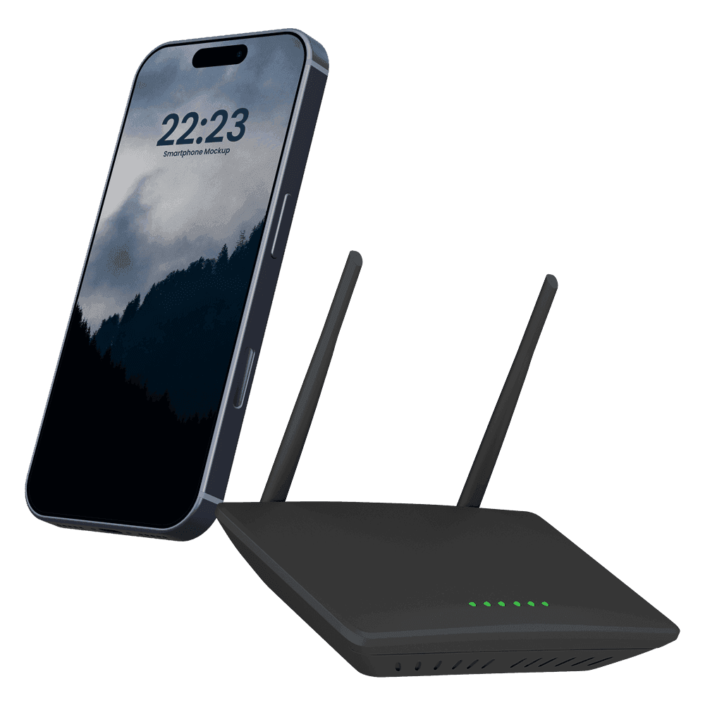 Smartphone d'entreprise et box internet OPTEAM+ TEL